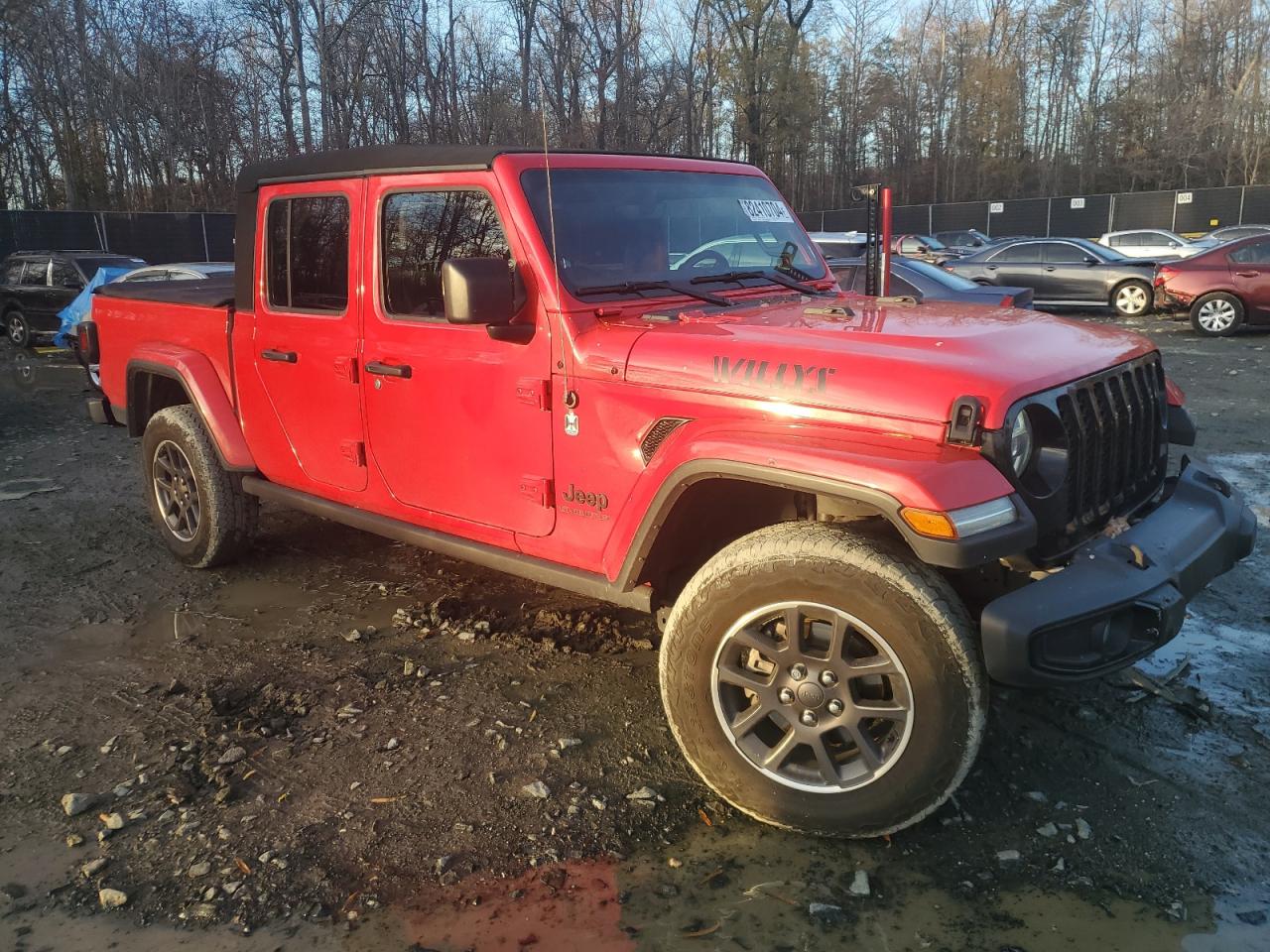 2022 JEEP GLADIATOR SPORT VIN:1C6JJTAM3NL162559