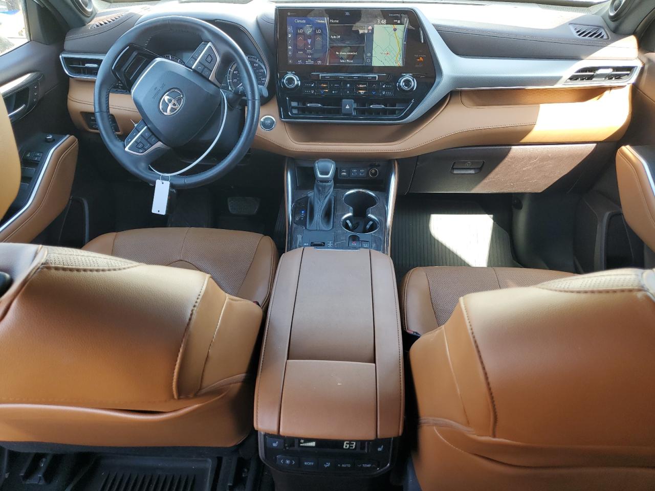 2022 TOYOTA HIGHLANDER PLATINUM VIN:5TDFZRAH3NS103829