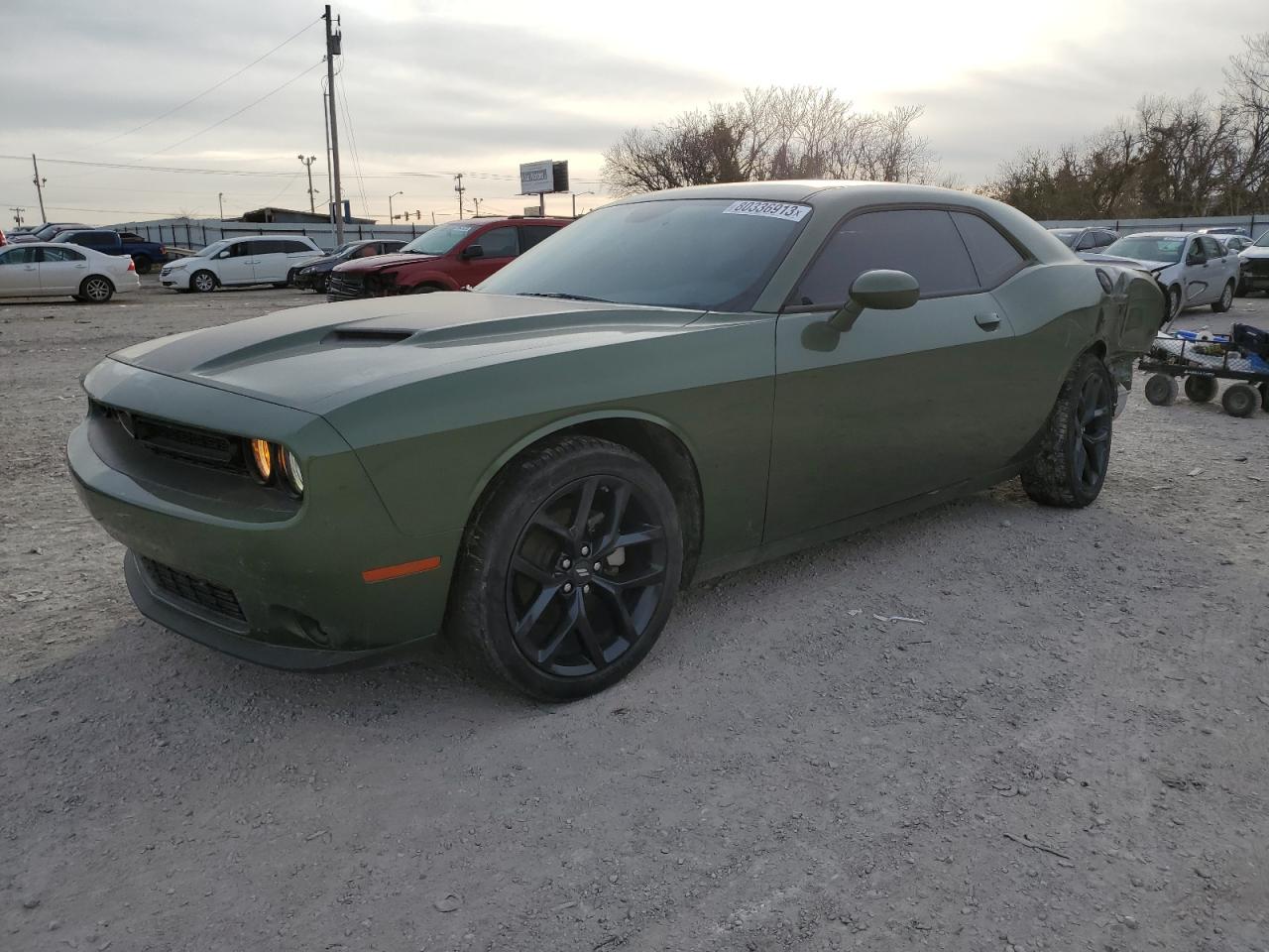 2022 DODGE CHALLENGER SXT VIN:2C3CDZAG2NH206798