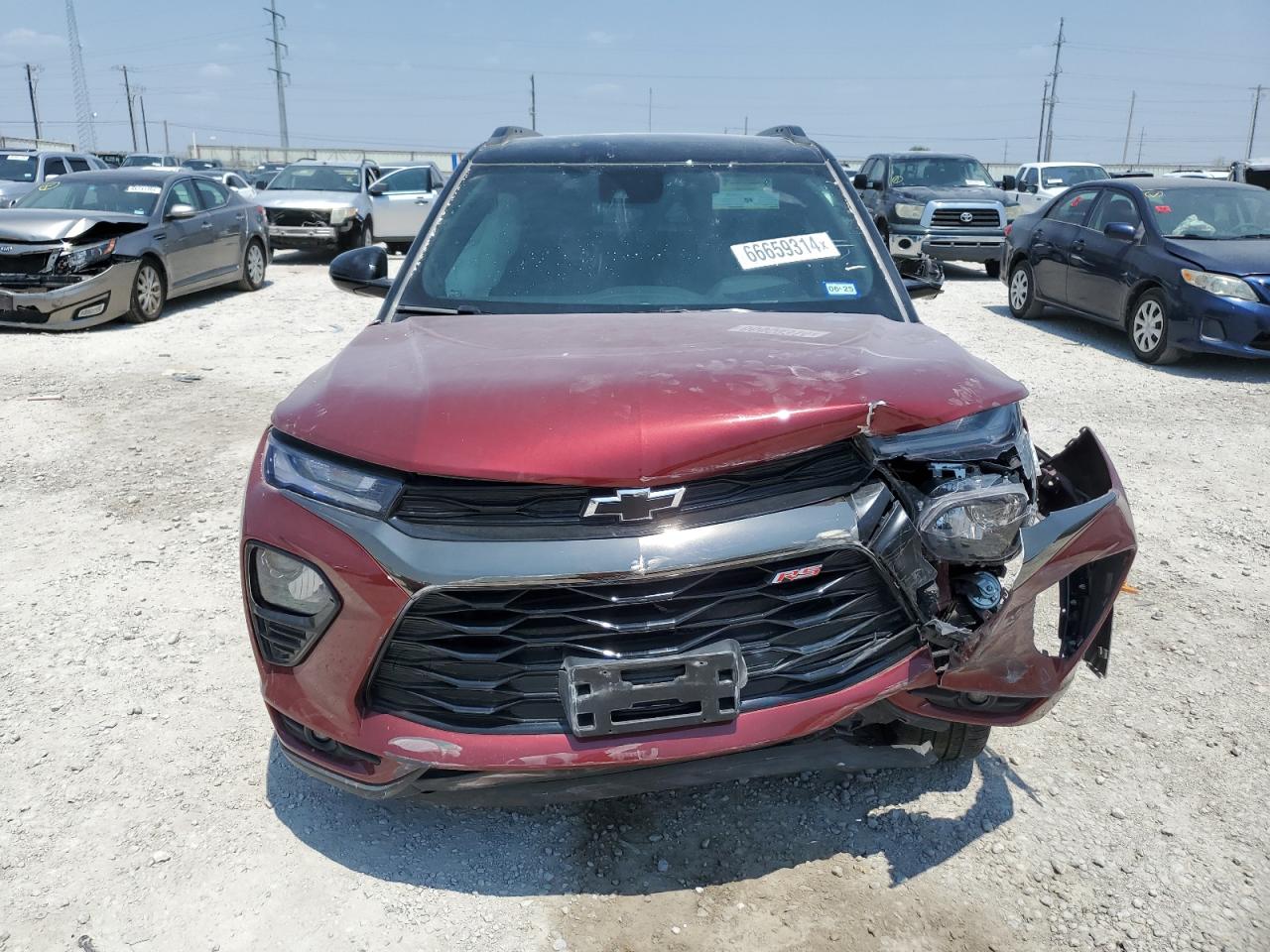 2023 CHEVROLET TRAILBLAZER RS VIN:KL79MUSL4PB169864