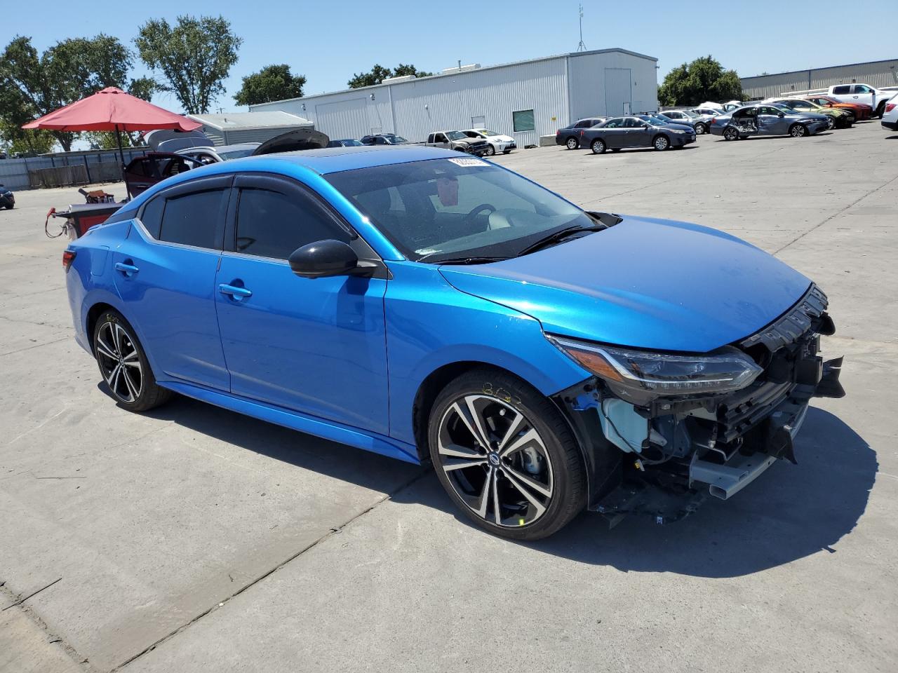 2022 NISSAN SENTRA SR VIN:3N1AB8DV2NY321542