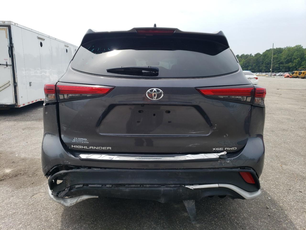 2022 TOYOTA HIGHLANDER XSE VIN:5TDLZRBH6NS173620