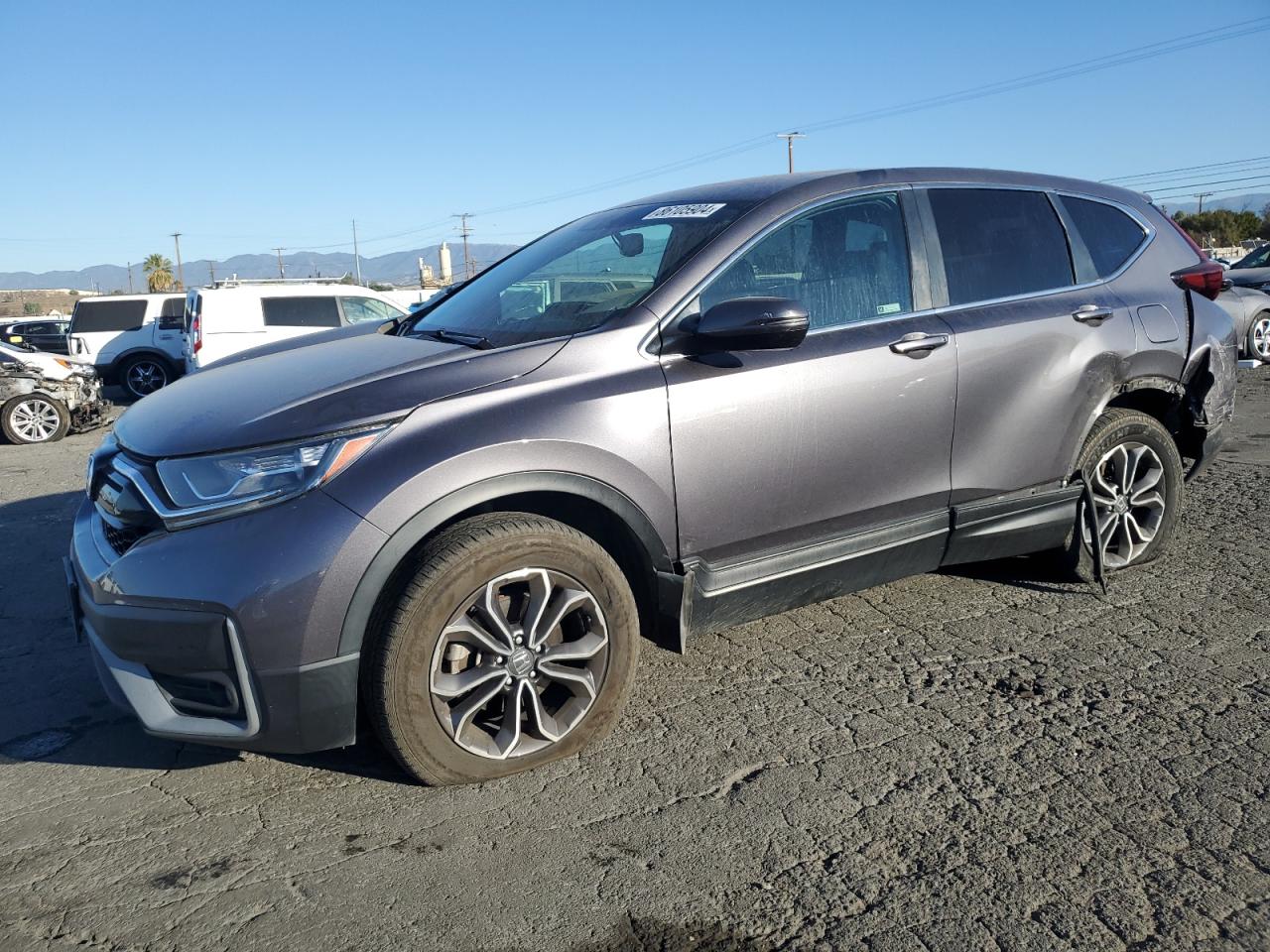 2022 HONDA CR-V EXL VIN:2HKRW2H87NH664141