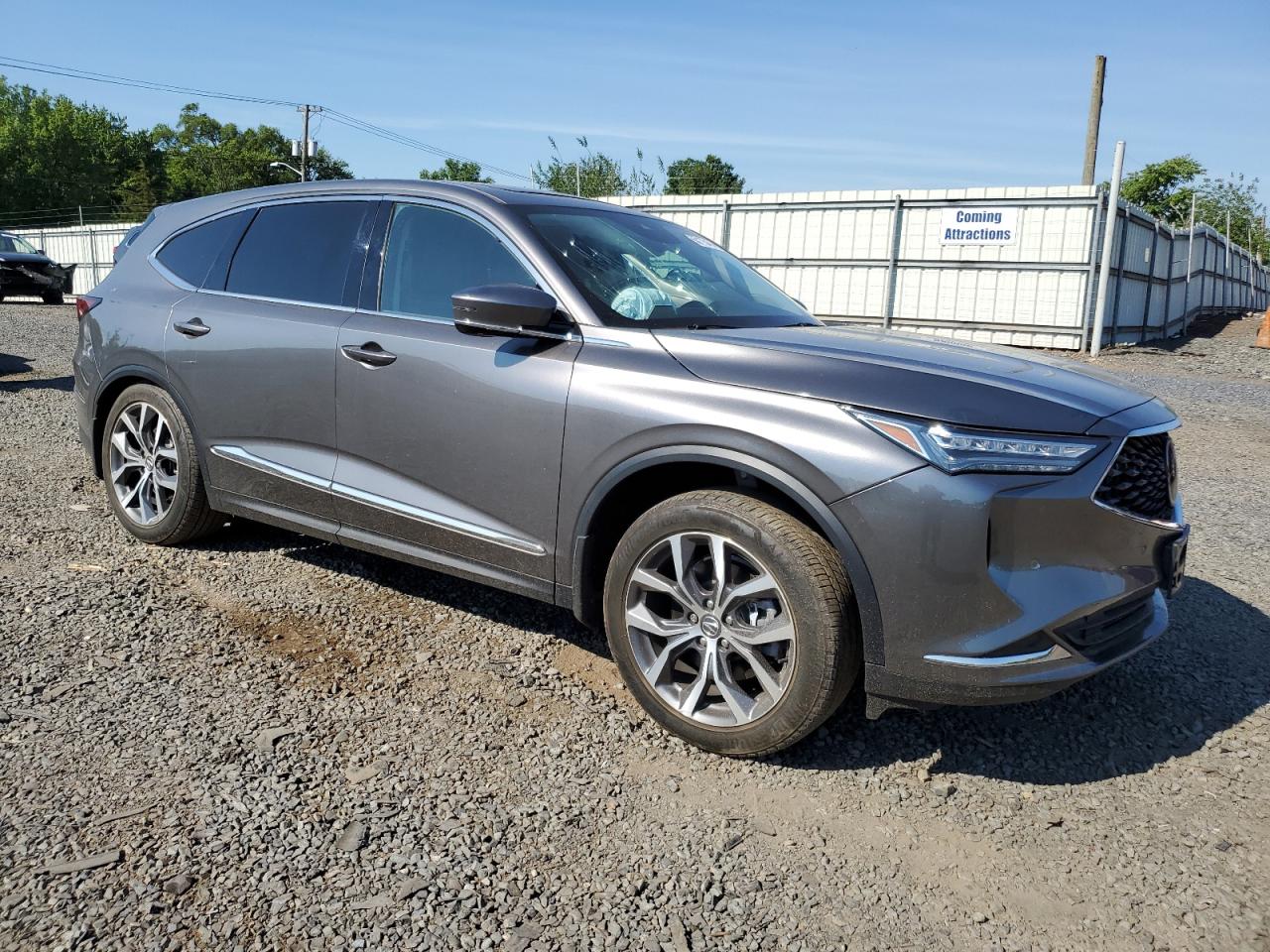 2022 ACURA MDX TECHNOLOGY VIN:5J8YE1H44NL033866