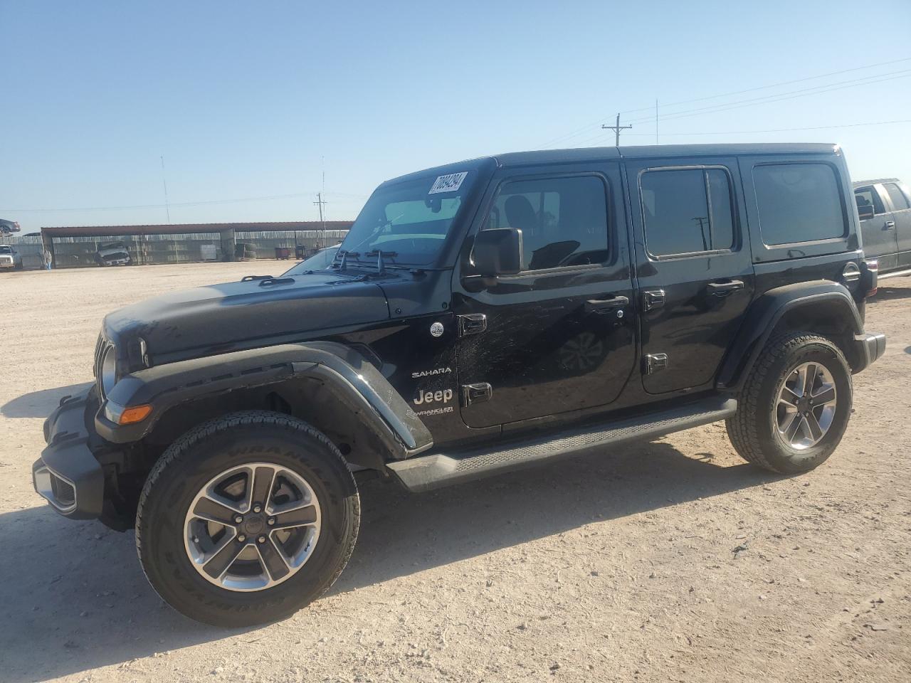 2022 JEEP WRANGLER UNLIMITED SAHARA VIN:1C4HJXEG9NW254745