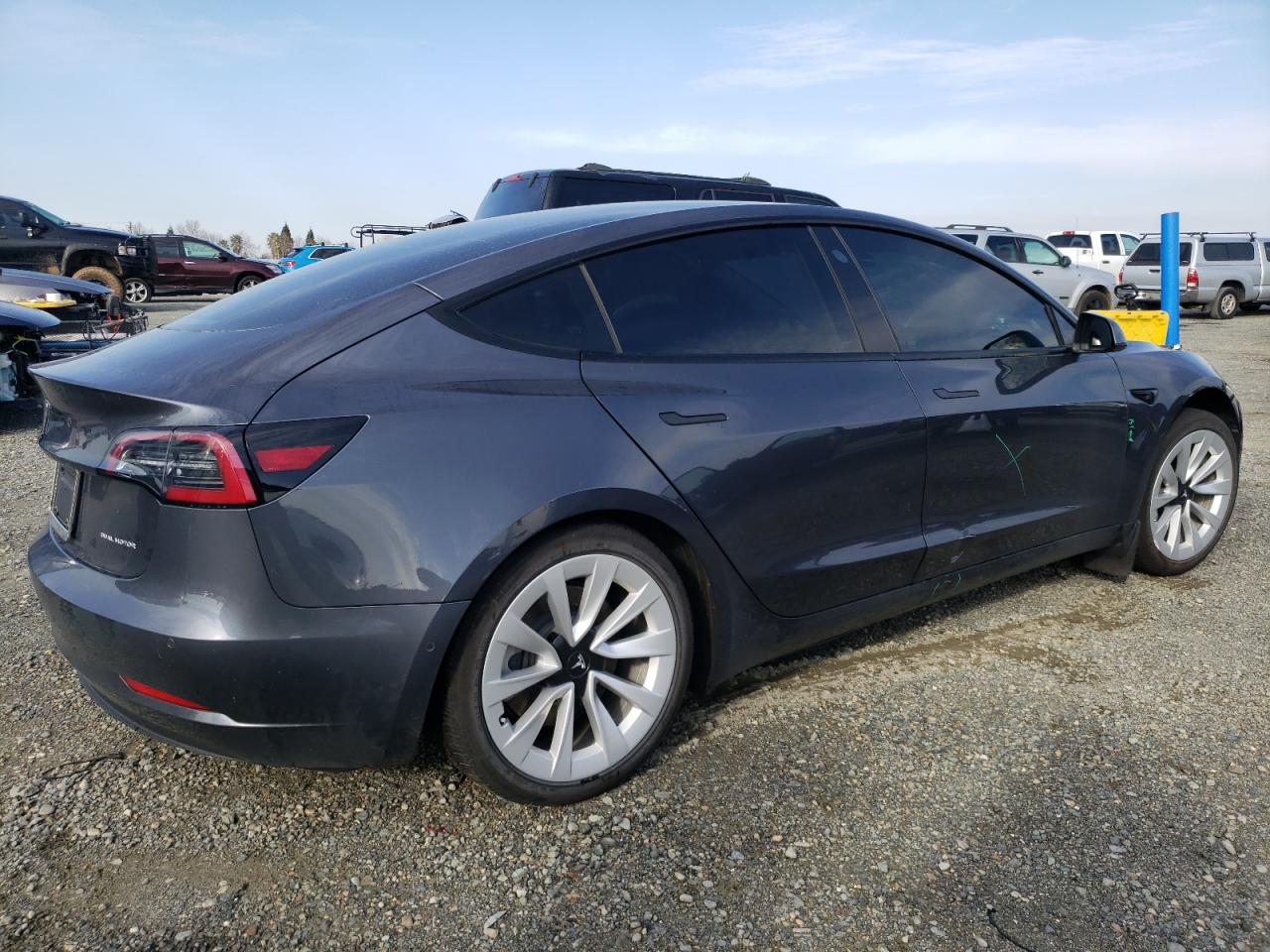 2022 TESLA MODEL 3  VIN:5YJ3E1EB7NF122832