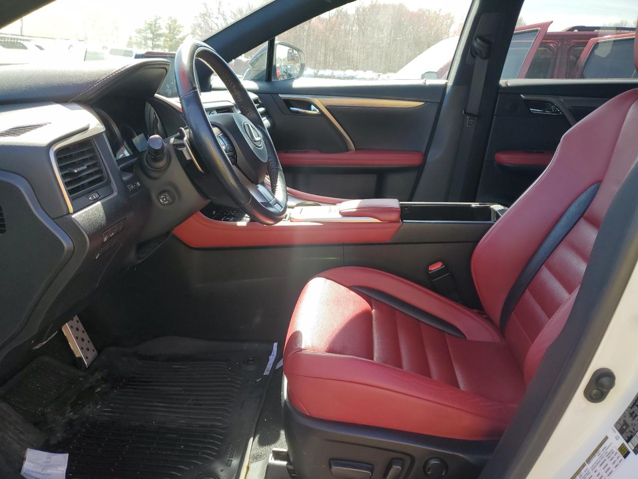 2022 LEXUS RX 350 F SPORT VIN:2T2SZMDA7NC324175