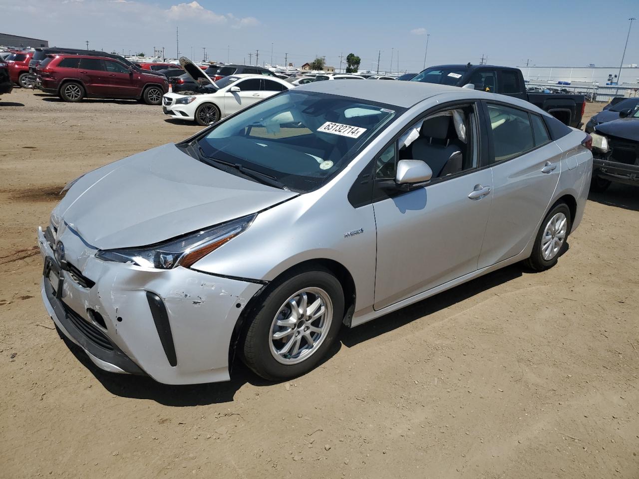 2022 TOYOTA PRIUS NIGHT SHADE VIN:JTDKAMFU3N3190244