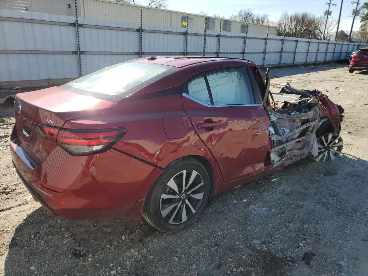 2022 NISSAN SENTRA SV VIN:3N1AB8CV2NY305634