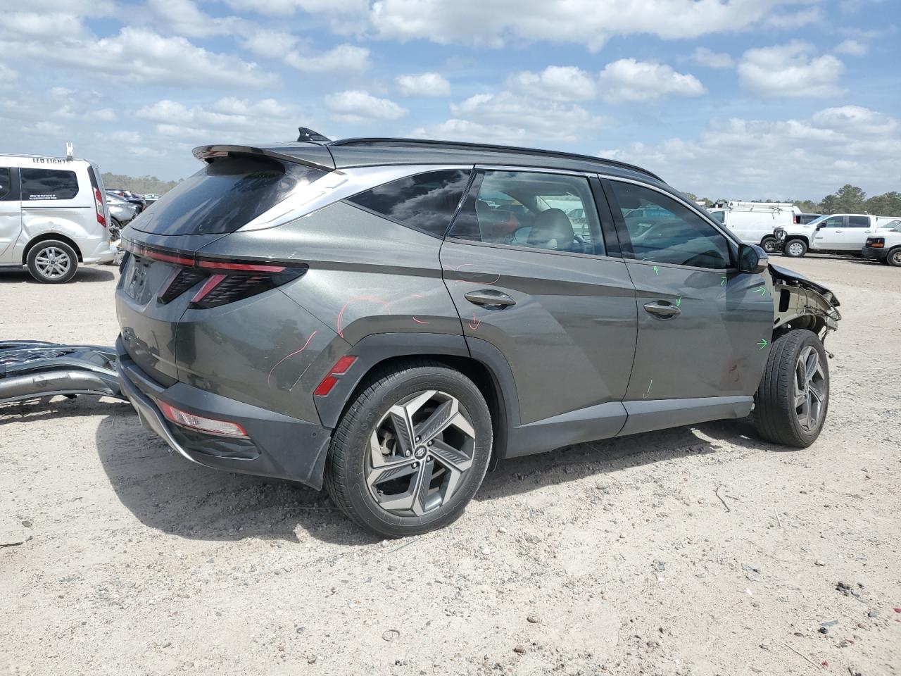 2022 HYUNDAI TUCSON LIMITED VIN:5NMJE3AE1NH050091