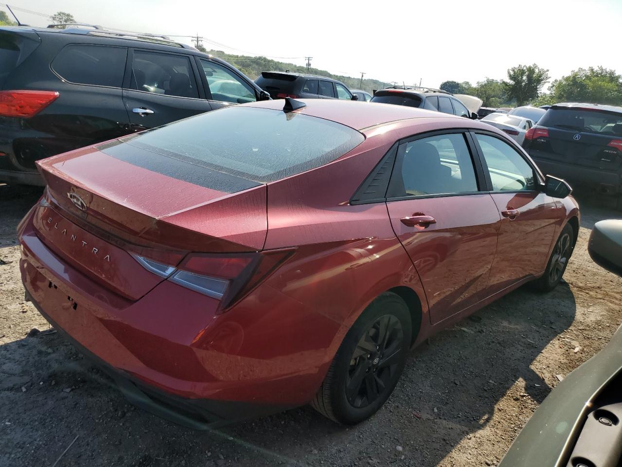 2022 HYUNDAI ELANTRA SEL VIN:KMHLM4AG6NU348059