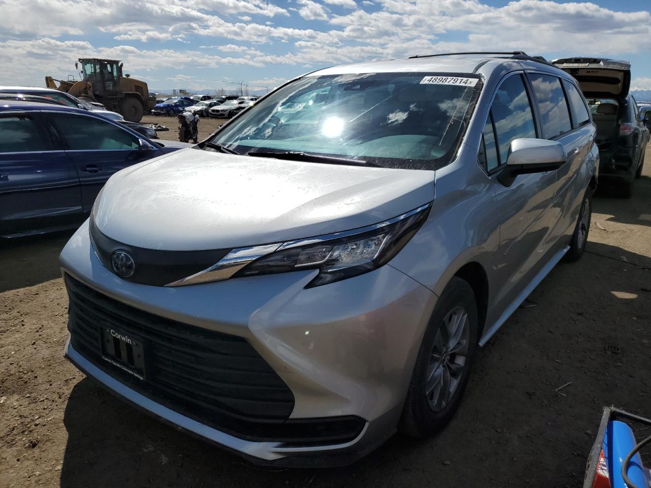 2022 TOYOTA SIENNA LE VIN:5TDKSKFC1NS061152