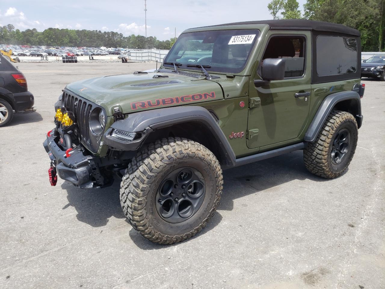 2022 JEEP WRANGLER RUBICON VIN:1C4HJXCG2NW121571