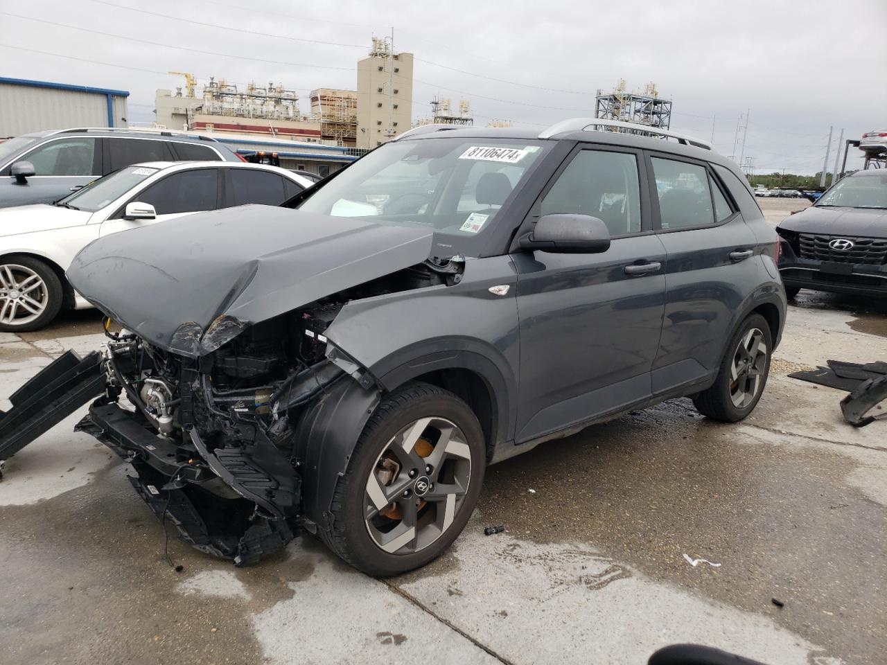 2023 HYUNDAI VENUE SEL VIN:KMHRC8A31PU258497