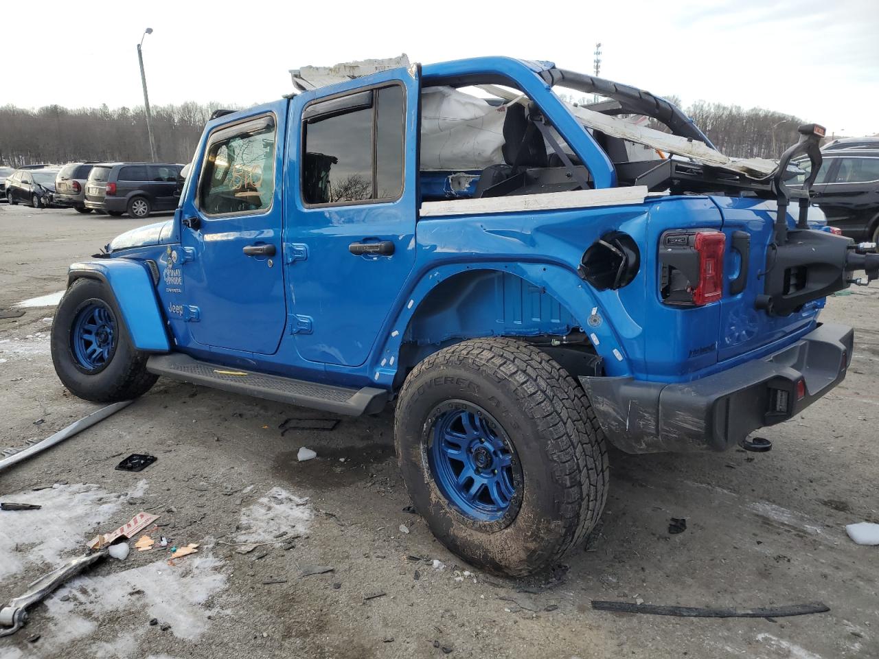 2024 JEEP WRANGLER SAHARA VIN:1XPHD49X2DD163938