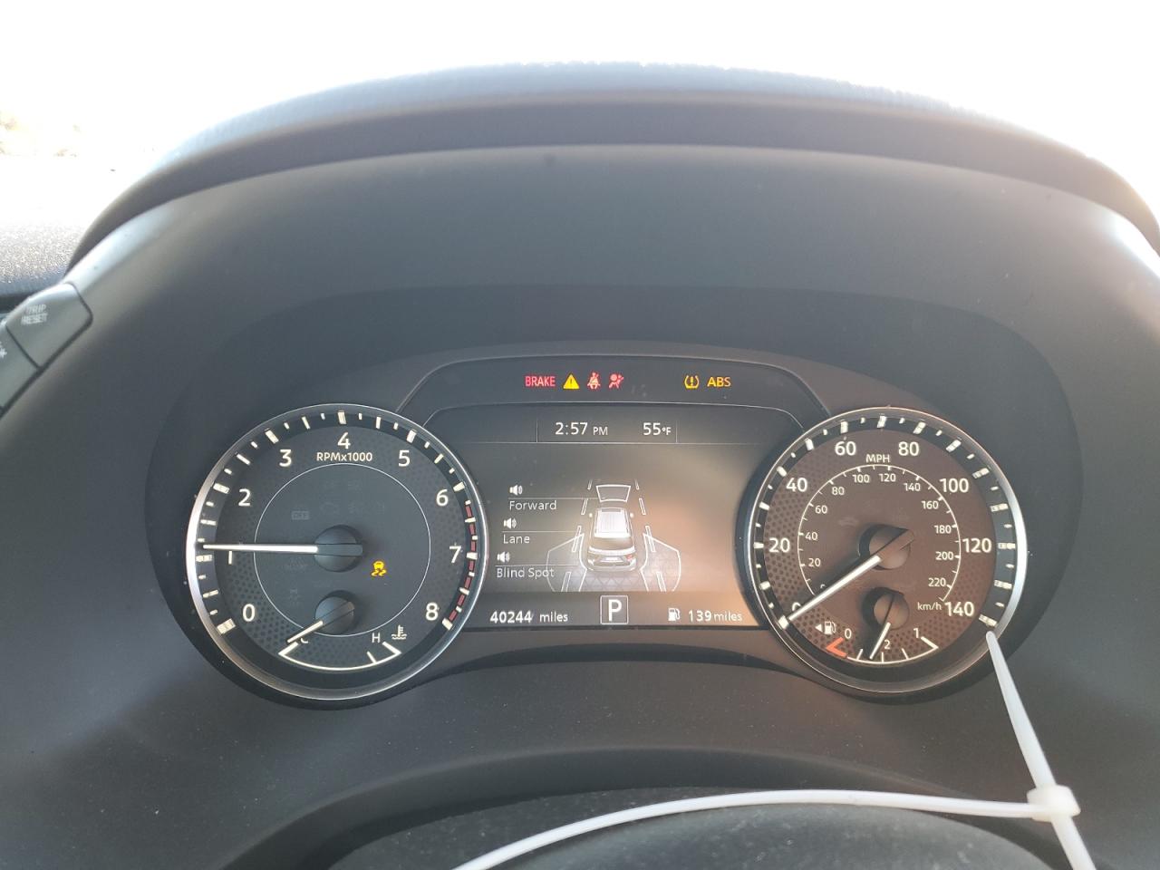 2022 NISSAN ARMADA SL VIN:JN8AY2BA3N9392221