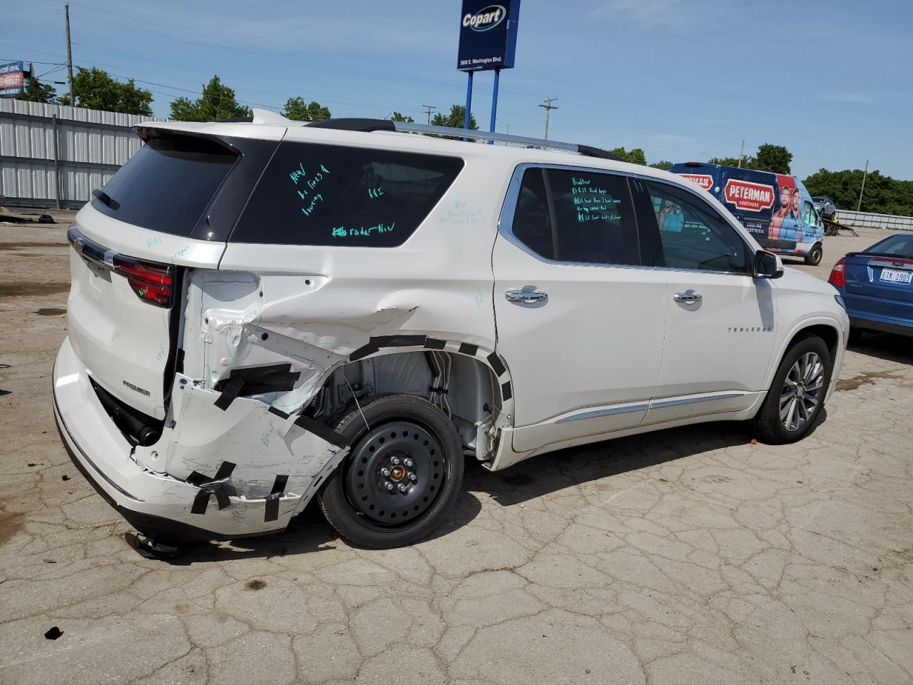 2023 CHEVROLET TRAVERSE PREMIER VIN:1GNEVKKW6PJ285397