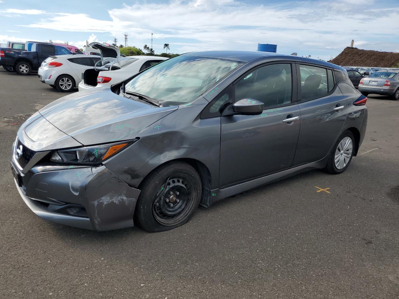 2022 NISSAN LEAF S VIN:1N4AZ1BV5NC562836