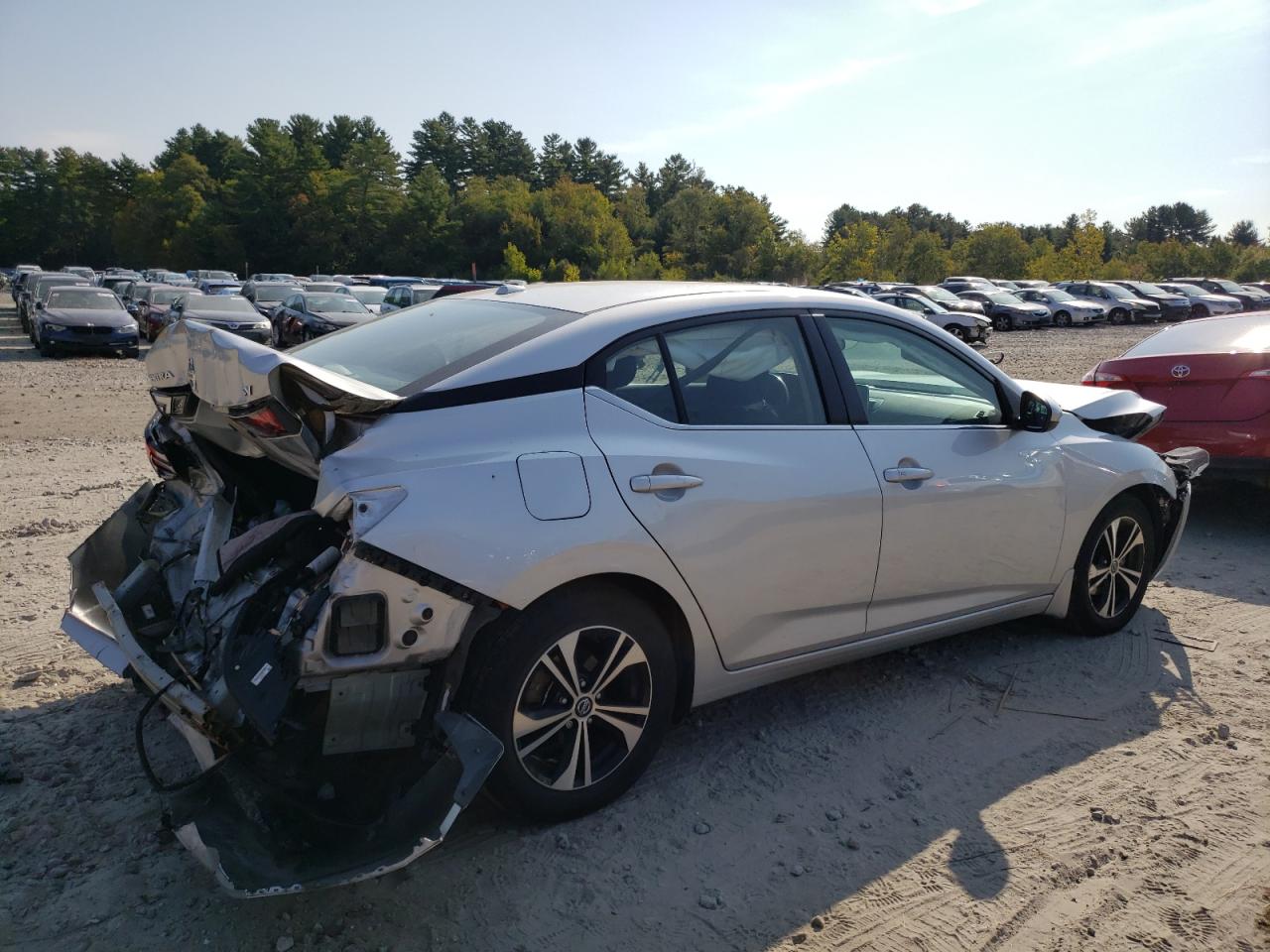 2022 NISSAN SENTRA SV VIN:3N1AB8CV8NY290461