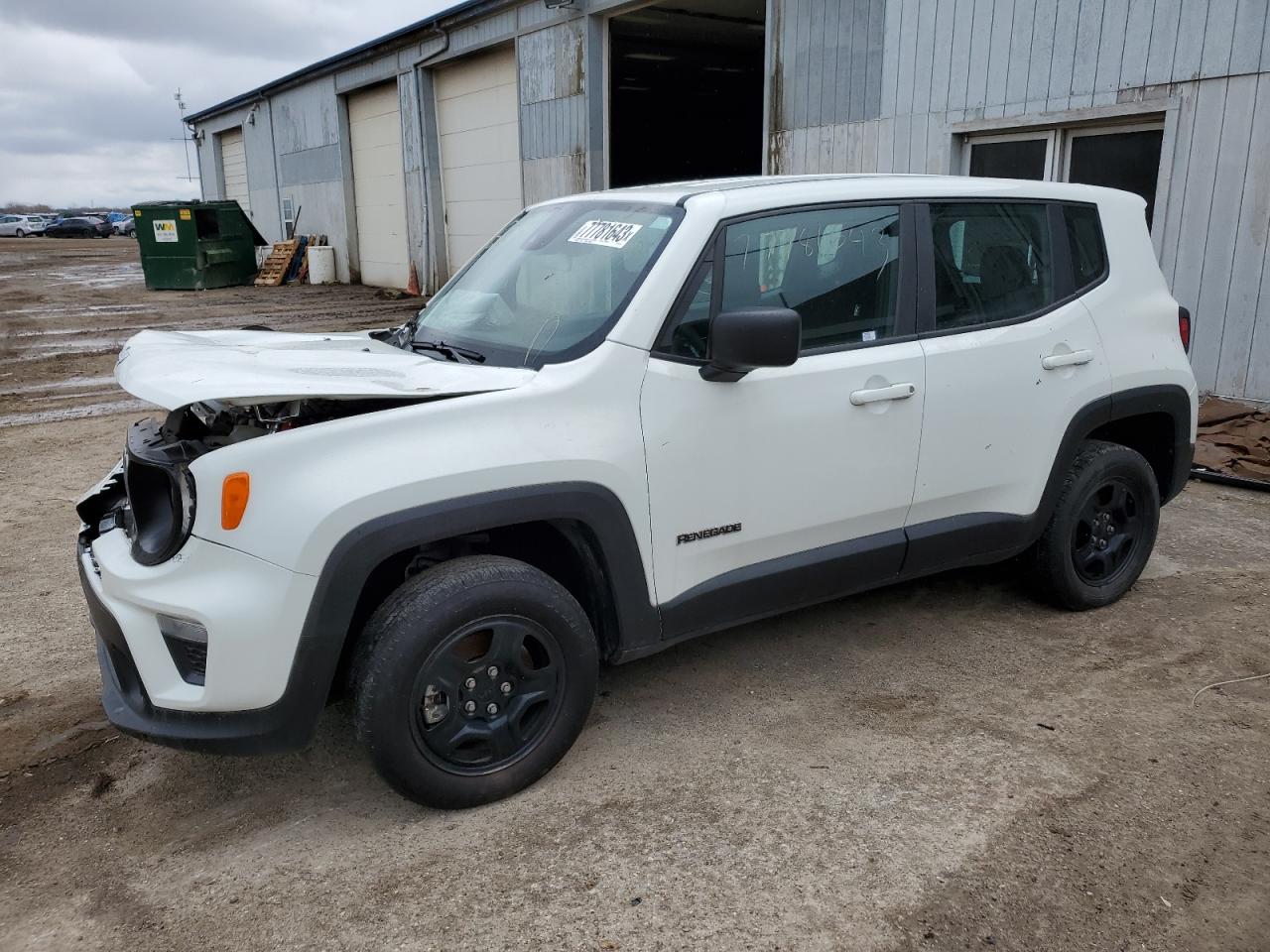 2022 JEEP RENEGADE SPORT VIN:ZACNJDA16NPN44728