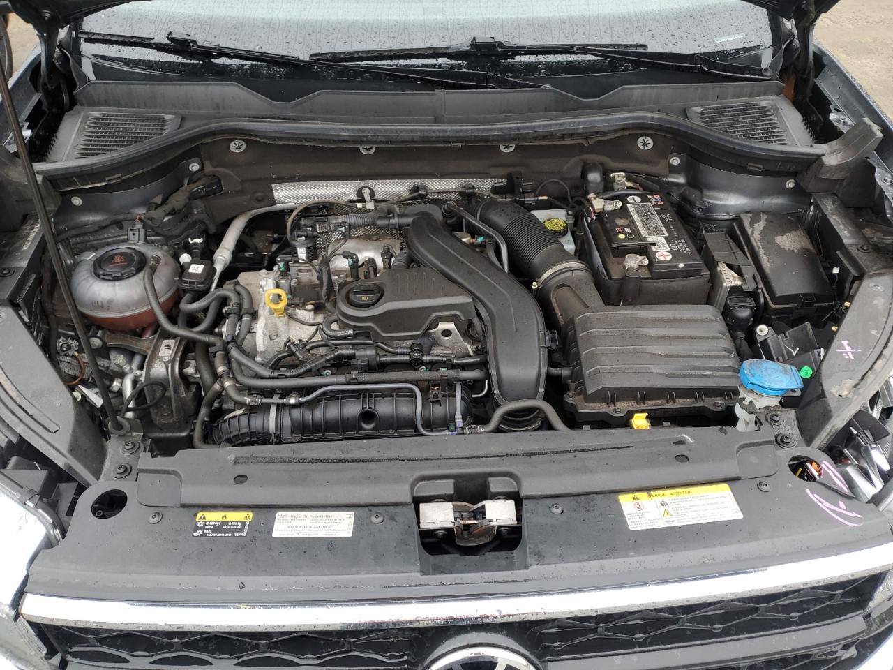 2022 VOLKSWAGEN TAOS SE VIN:3VVSX7B27NM012101