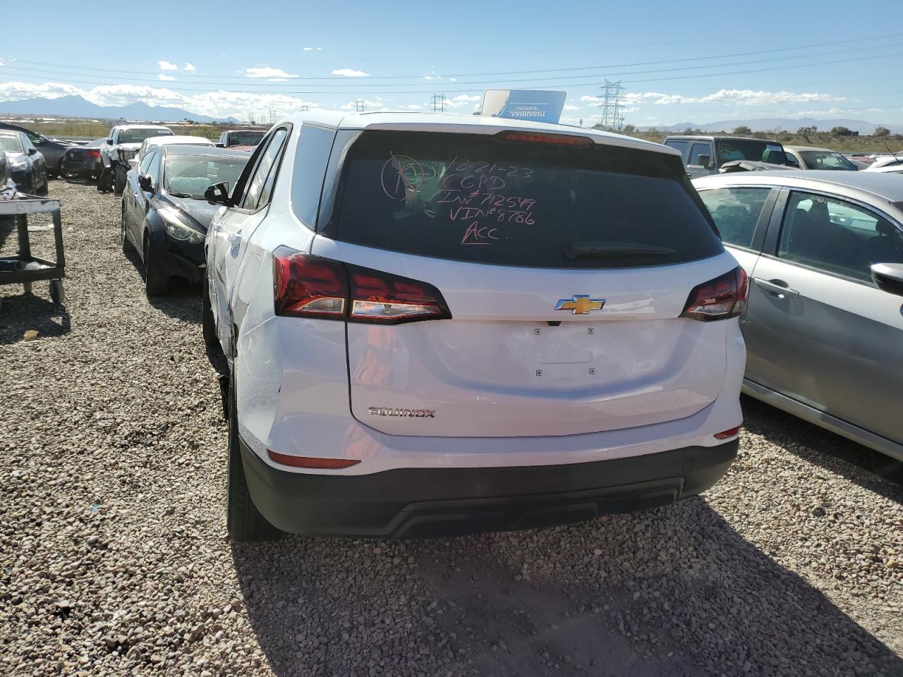 2024 CHEVROLET EQUINOX LS VIN:3GNAXHEG4RL198786