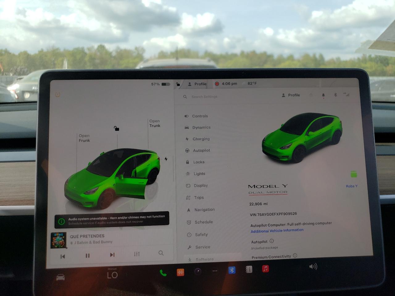 2023 TESLA MODEL Y  VIN:7SAYGDEFXPF909526