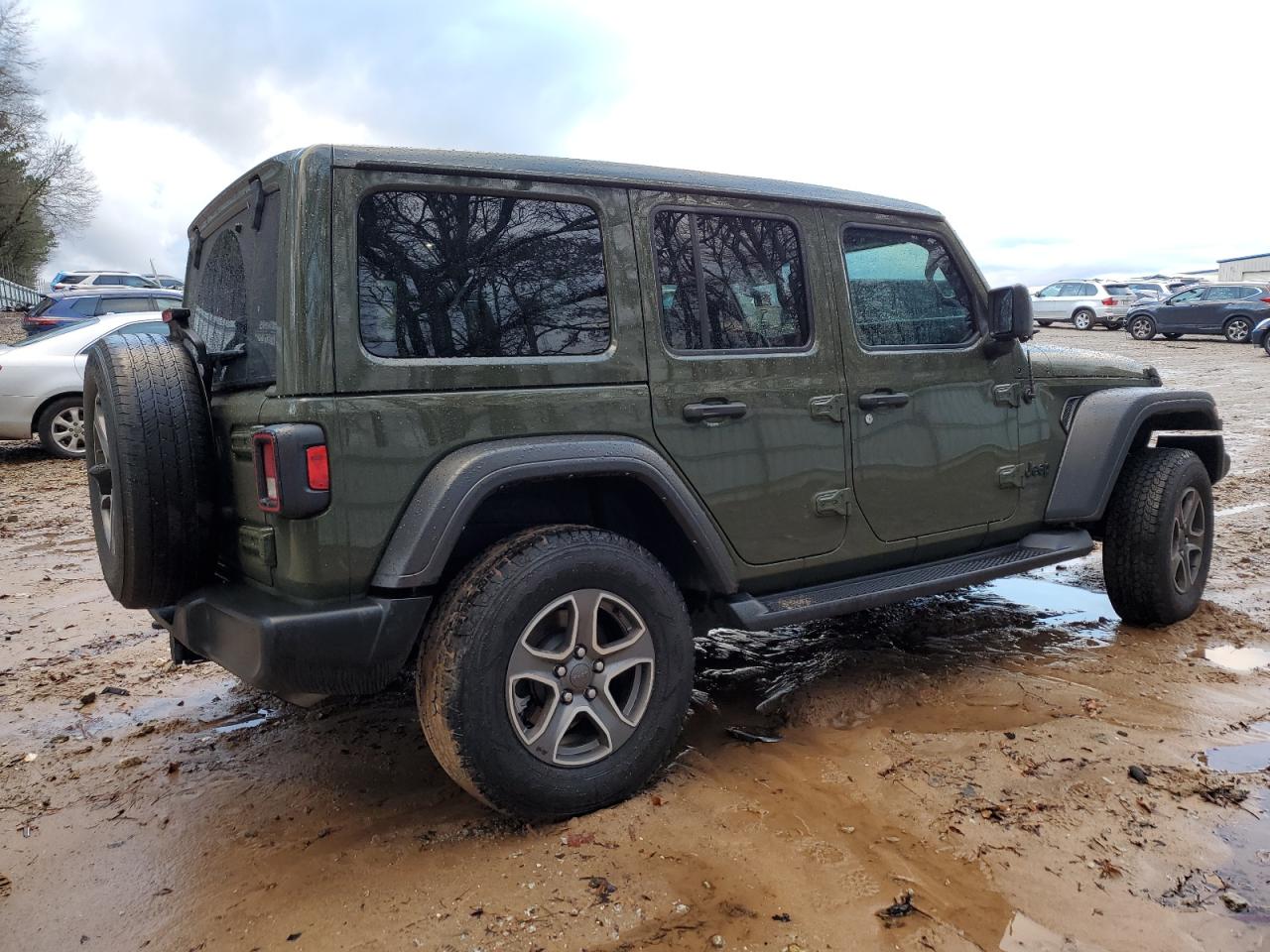 2022 JEEP WRANGLER UNLIMITED SPORT VIN:1C4HJXDG2NW201368