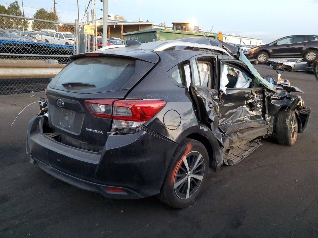 2022 SUBARU IMPREZA PREMIUM VIN:4S3GTAV64N3709223