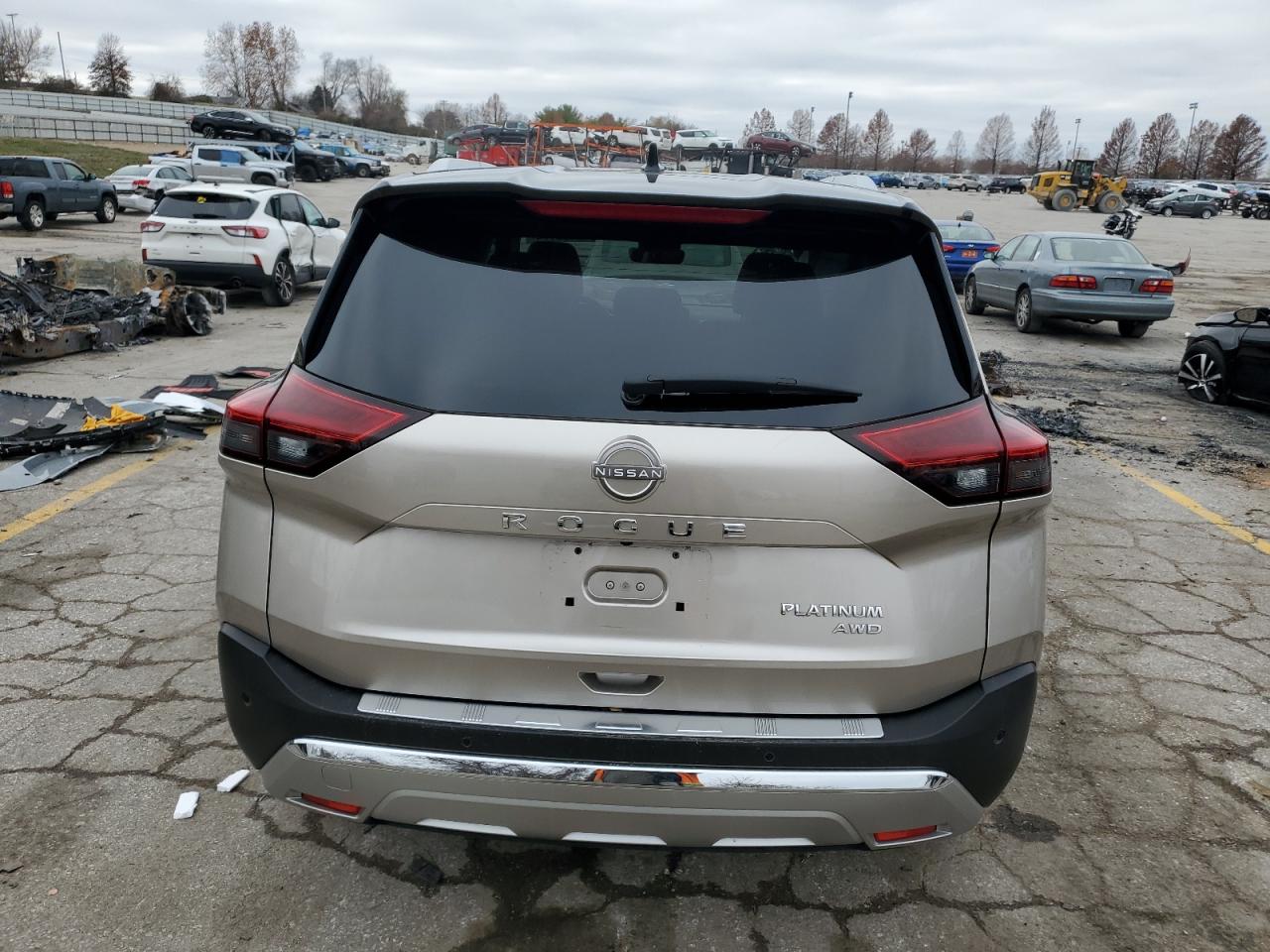 2022 NISSAN ROGUE PLATINUM VIN:JN8BT3DD6NW275508