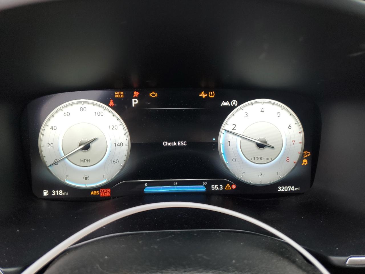 2022 HYUNDAI SANTA FE SEL VIN:5NMS3DAJ0NH473998