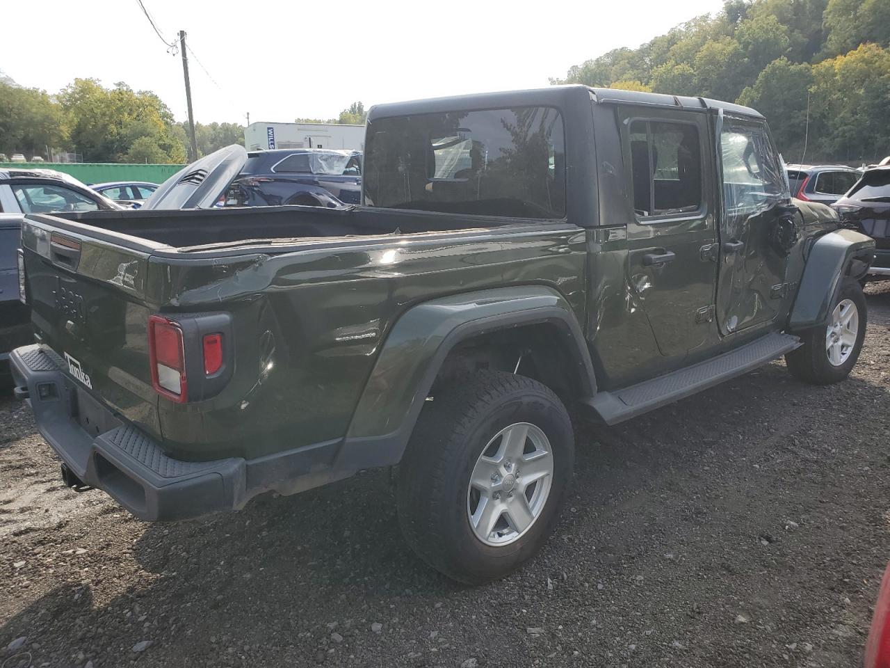 2022 JEEP GLADIATOR SPORT VIN:1C6JJTAMXNL135925