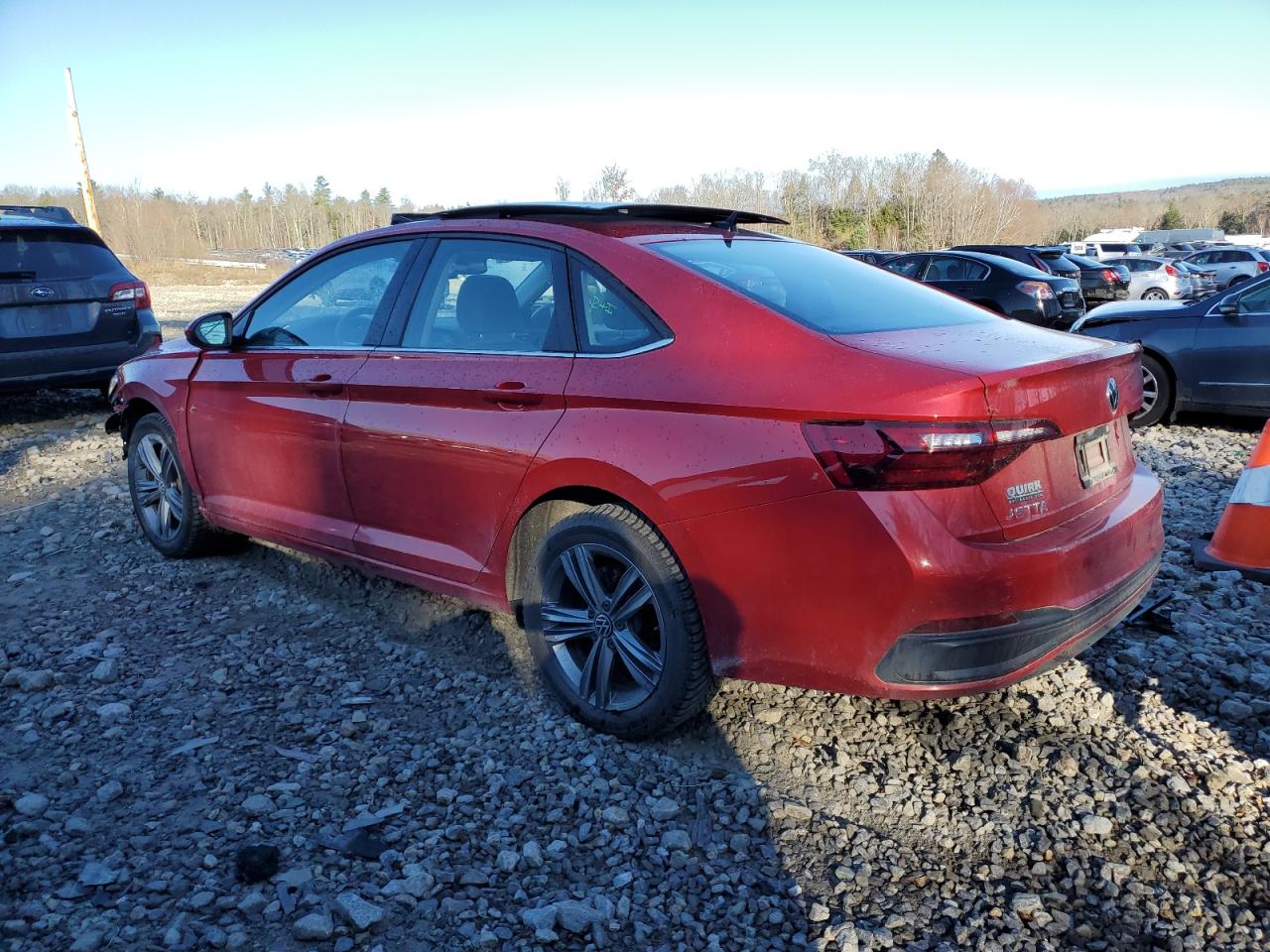 2022 VOLKSWAGEN JETTA SE VIN:3VW7M7BU4NM025190