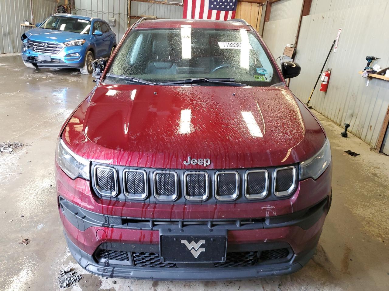 2022 JEEP COMPASS LATITUDE LUX VIN:3C4NJDFB3NT169099