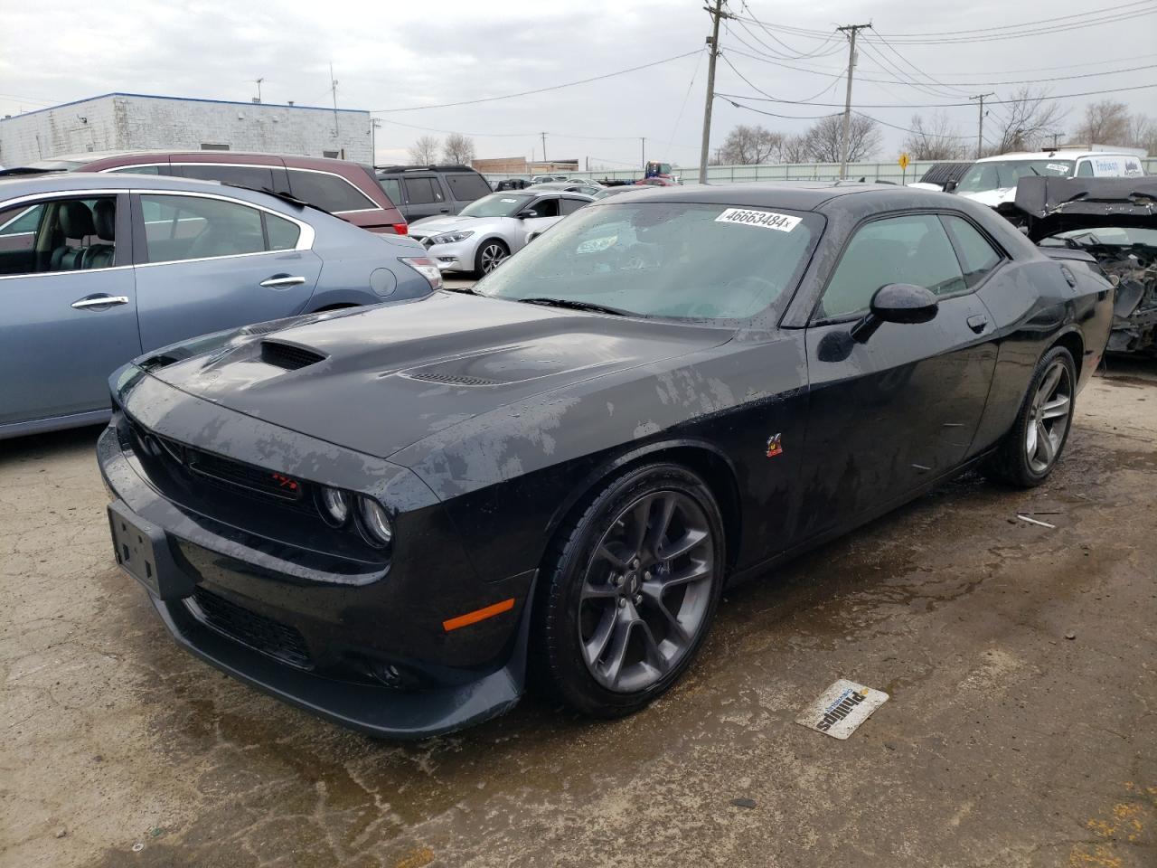 2022 DODGE CHALLENGER R/T SCAT PACK VIN:2C3CDZFJ2NH113249