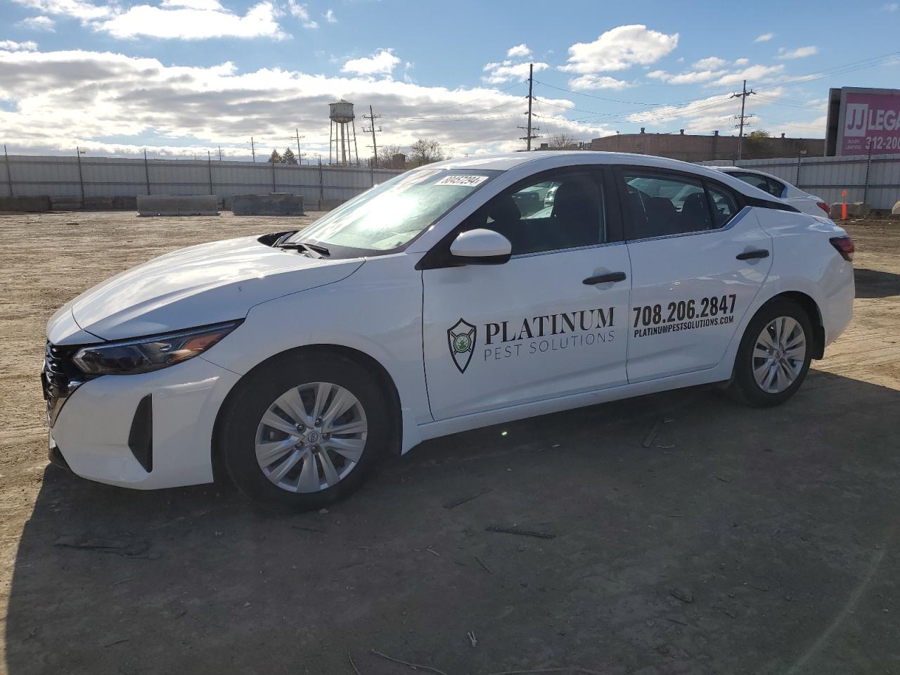 2024 NISSAN SENTRA S VIN:3N1AB8BV9RY209586
