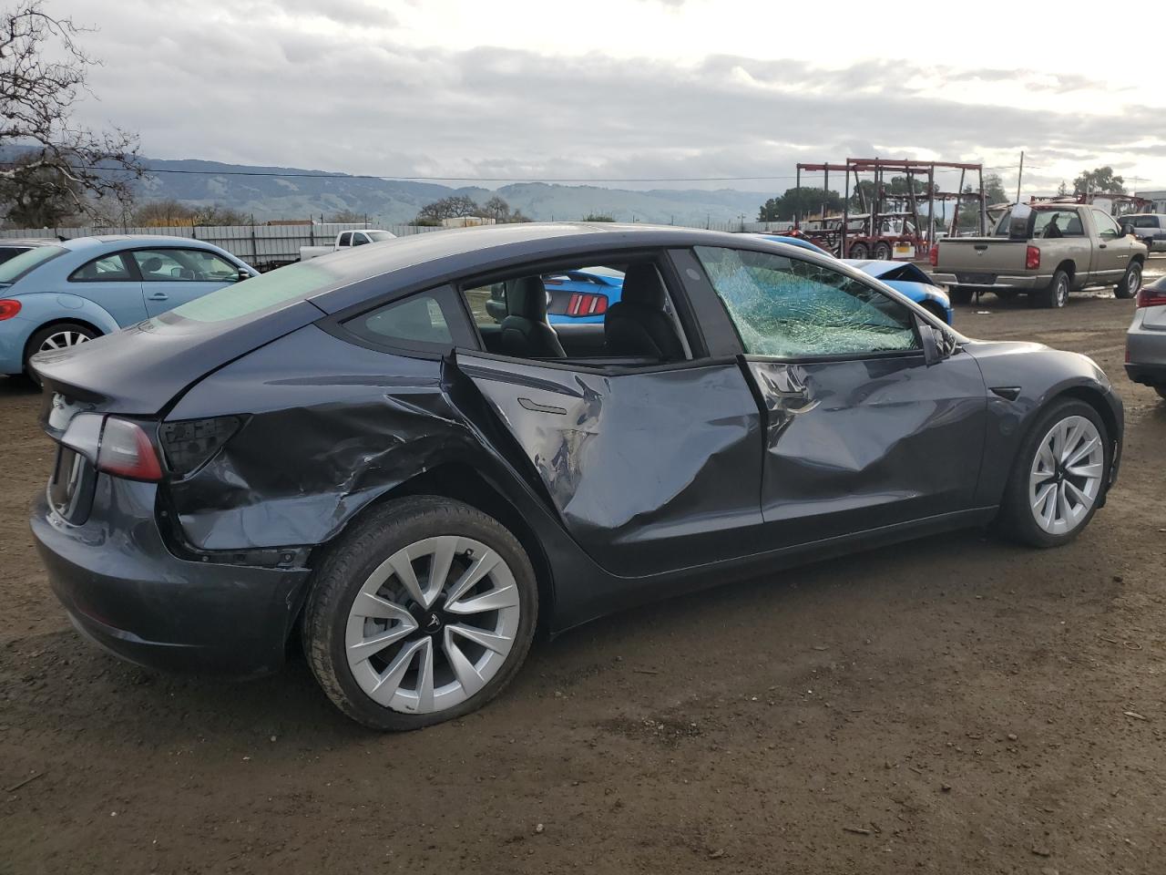 2022 TESLA MODEL 3  VIN:5YJ3E1EA6NF205997