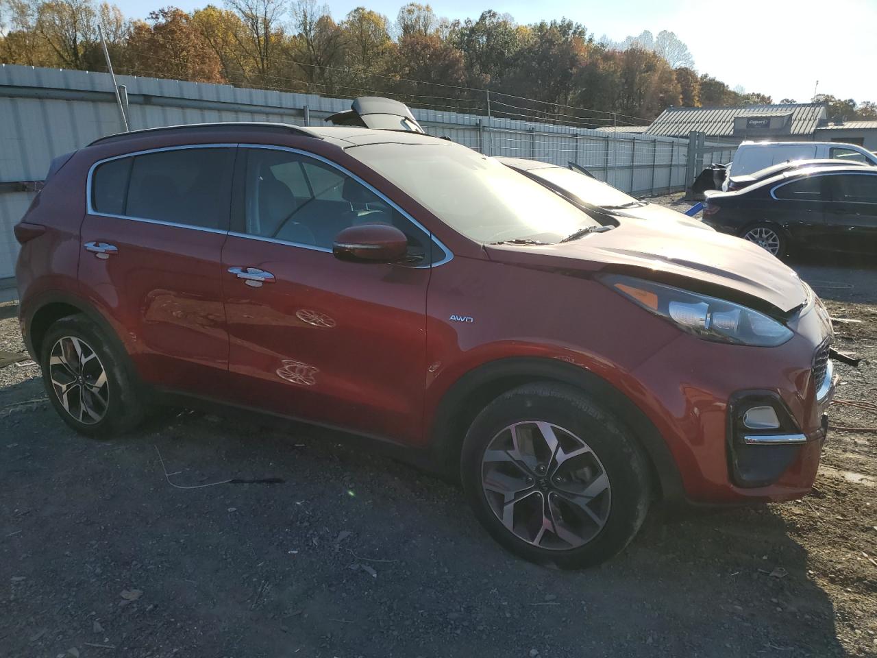 2022 KIA SPORTAGE EX VIN:KNDPNCAC0N7957401