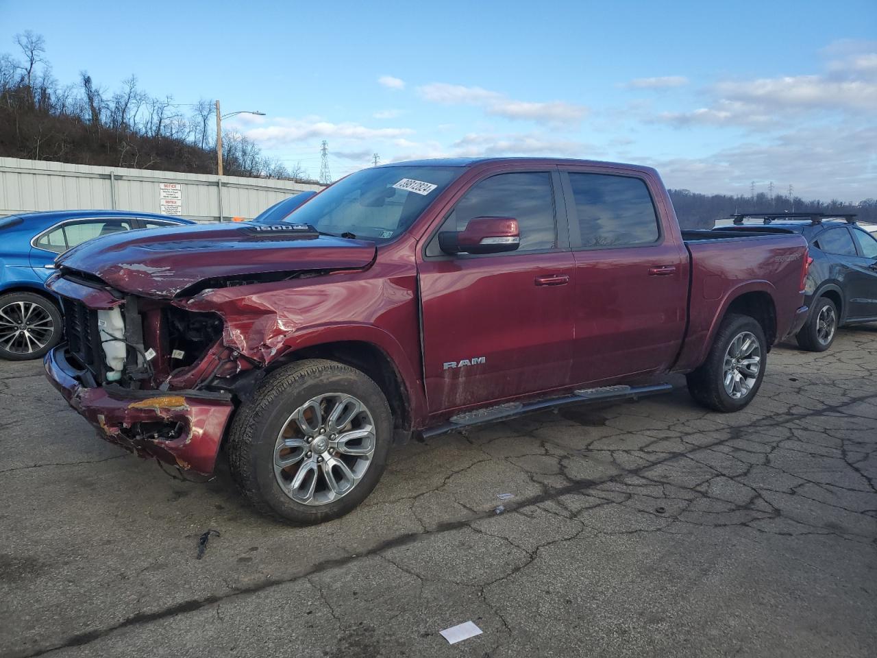 2022 RAM 1500 LARAMIE VIN:1C6SRFJT6NN146799