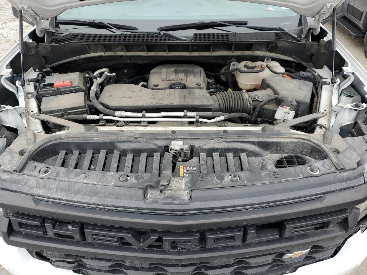 2022 CHEVROLET SILVERADO K1500 VIN:3GCPDAEK6NG536358