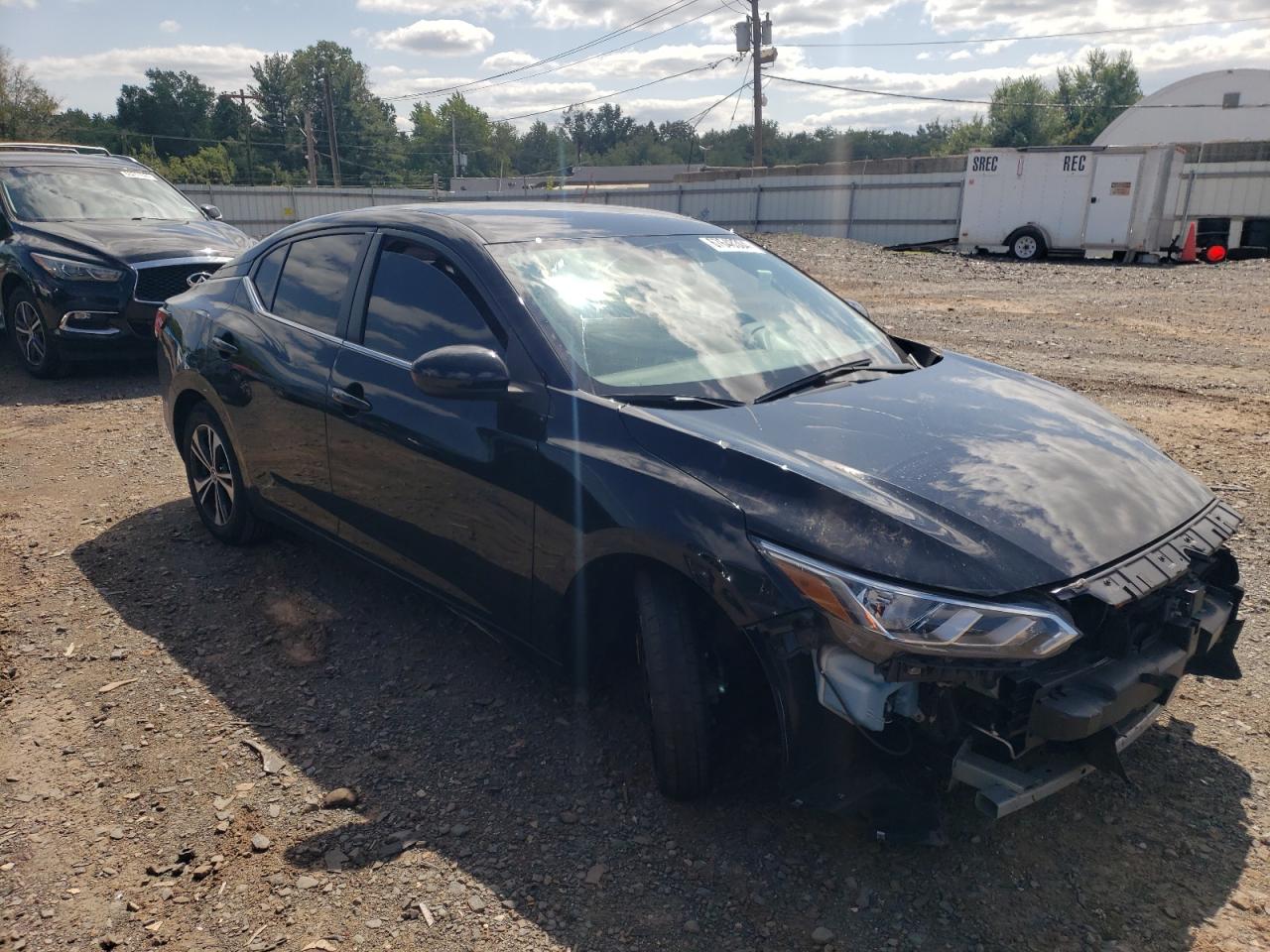 2022 NISSAN SENTRA SV VIN:3N1AB8CV1NY308573