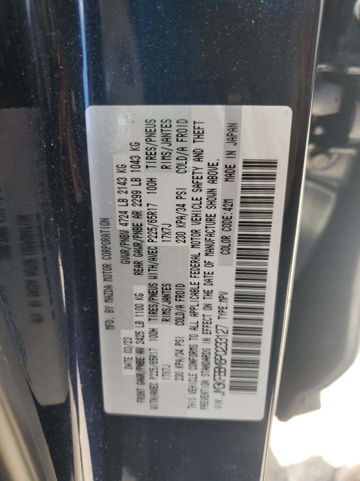 2023 MAZDA CX-5 SELECT VIN:JM3KFBBM8P0233127