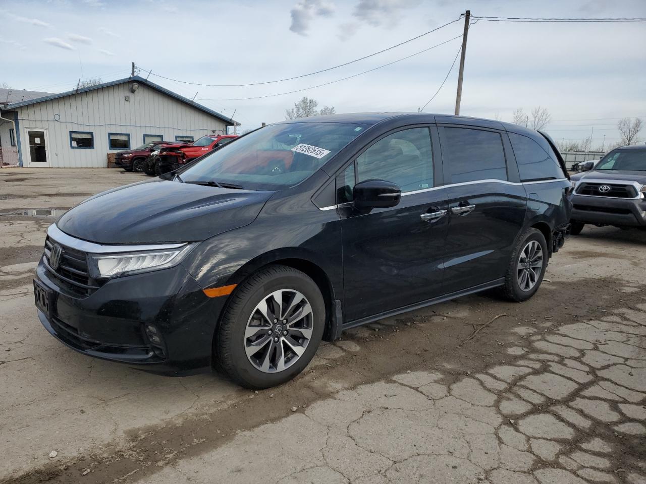 2022 HONDA ODYSSEY EXL VIN:5FNRL6H70NB031177