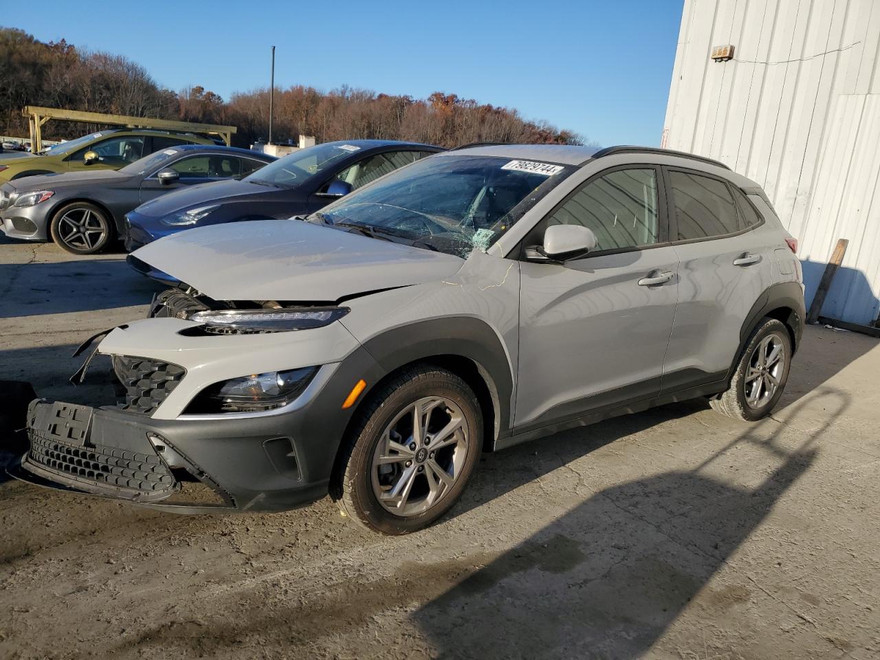 2022 HYUNDAI KONA SEL VIN:KM8K6CAB7NU774573