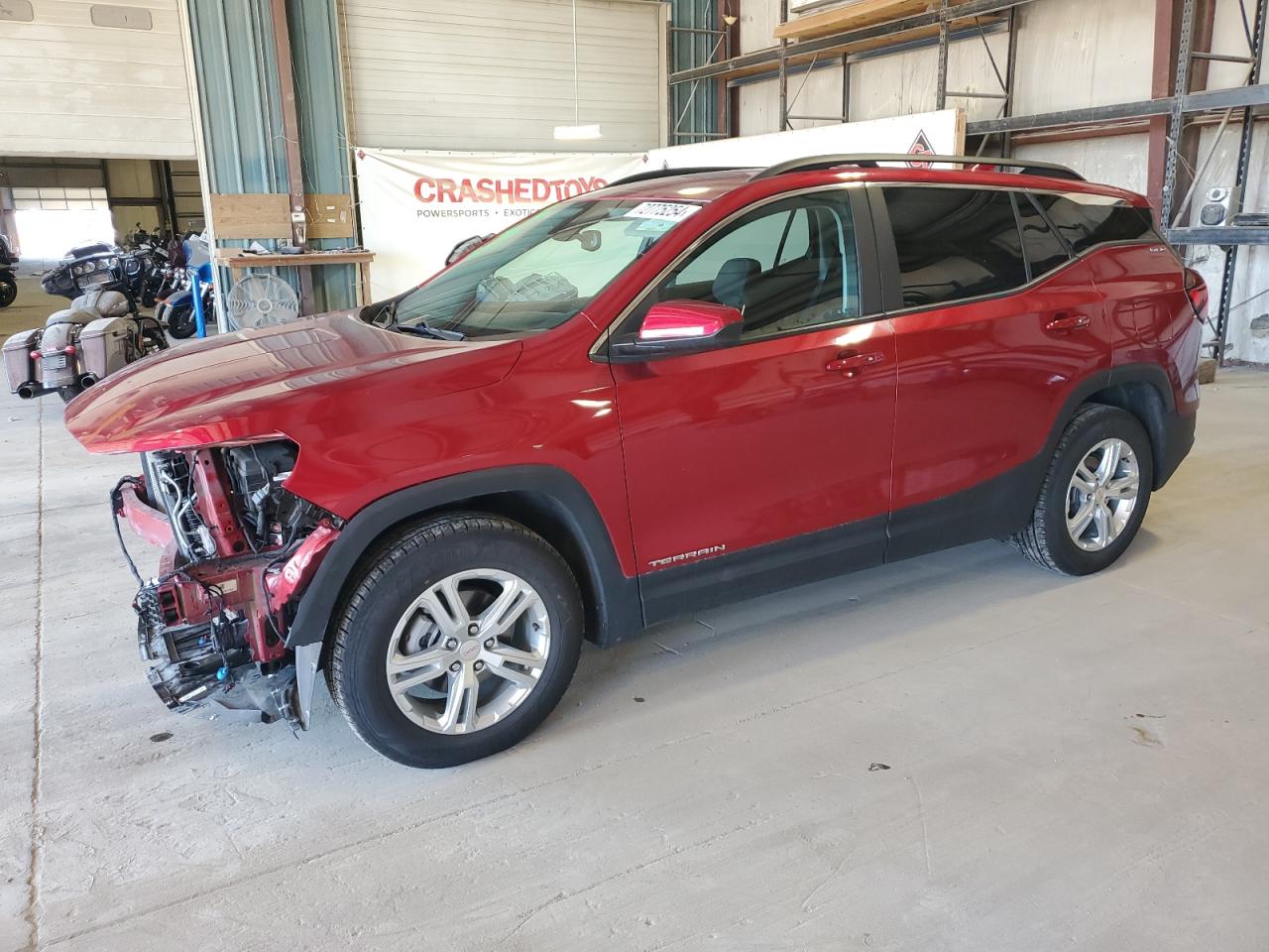 2022 GMC TERRAIN SLE VIN:3GKALMEV4NL139411