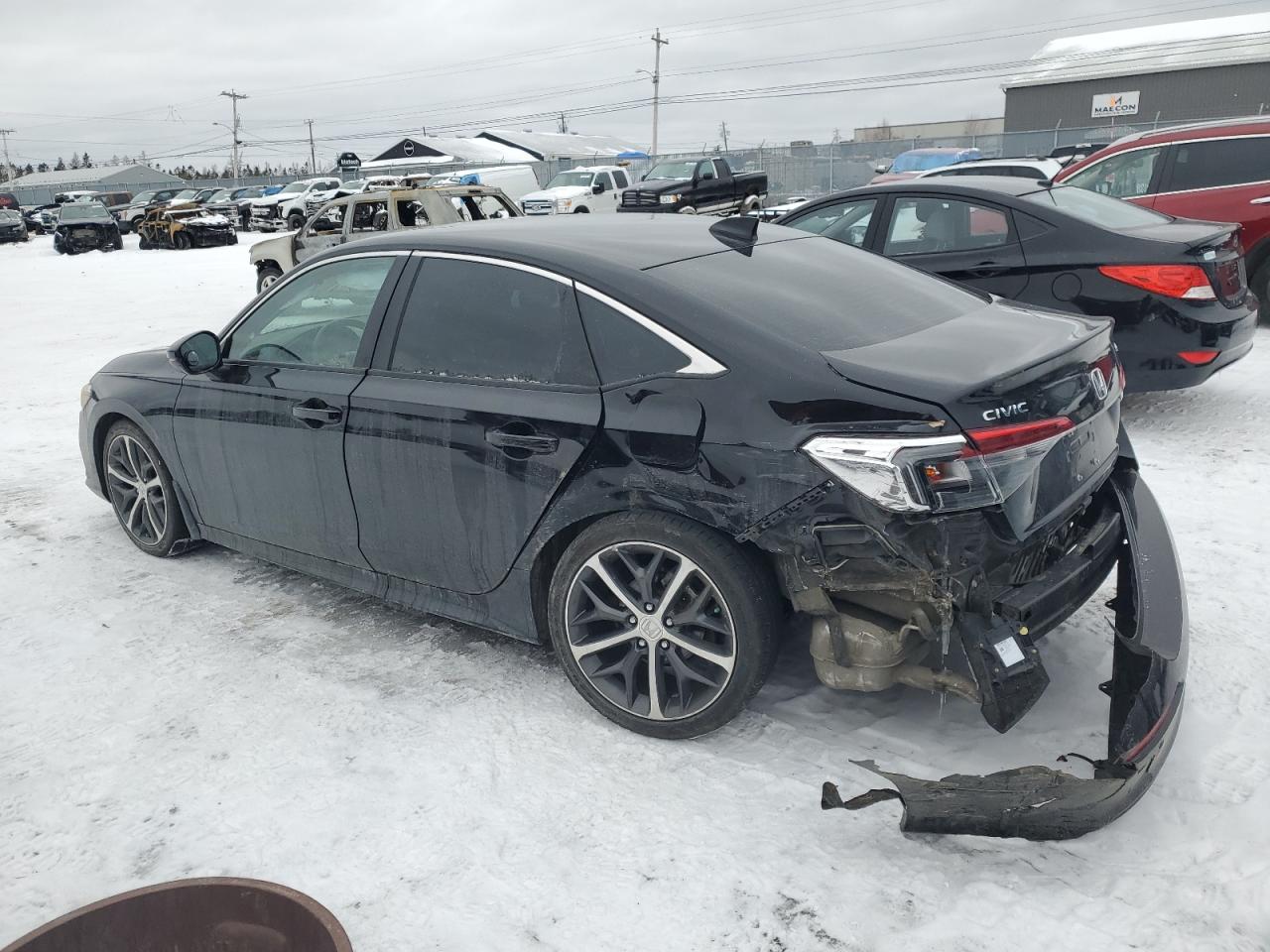 2023 HONDA CIVIC TOURING VIN:2HGFE1F91PH002595