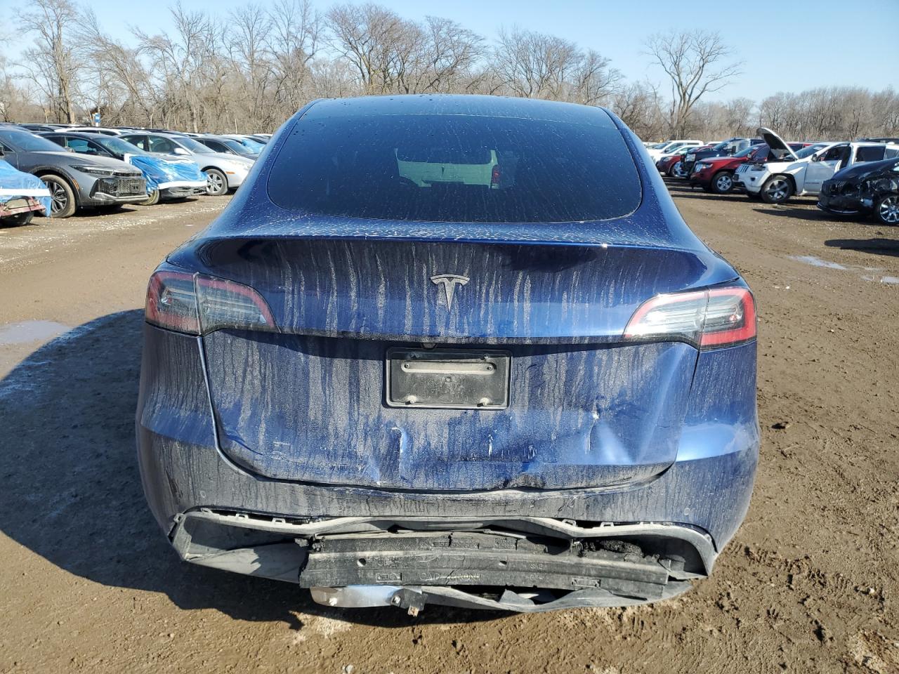 2022 TESLA MODEL Y  VIN:7SAYGDEE7NA019888