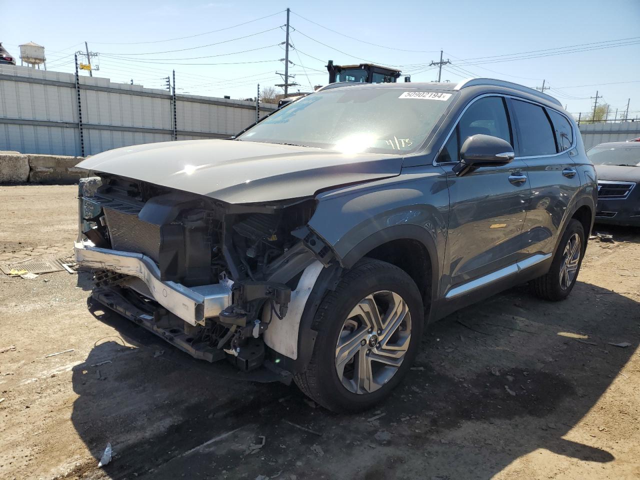 2022 HYUNDAI SANTA FE SEL VIN:5NMS3DAJ5NH460678