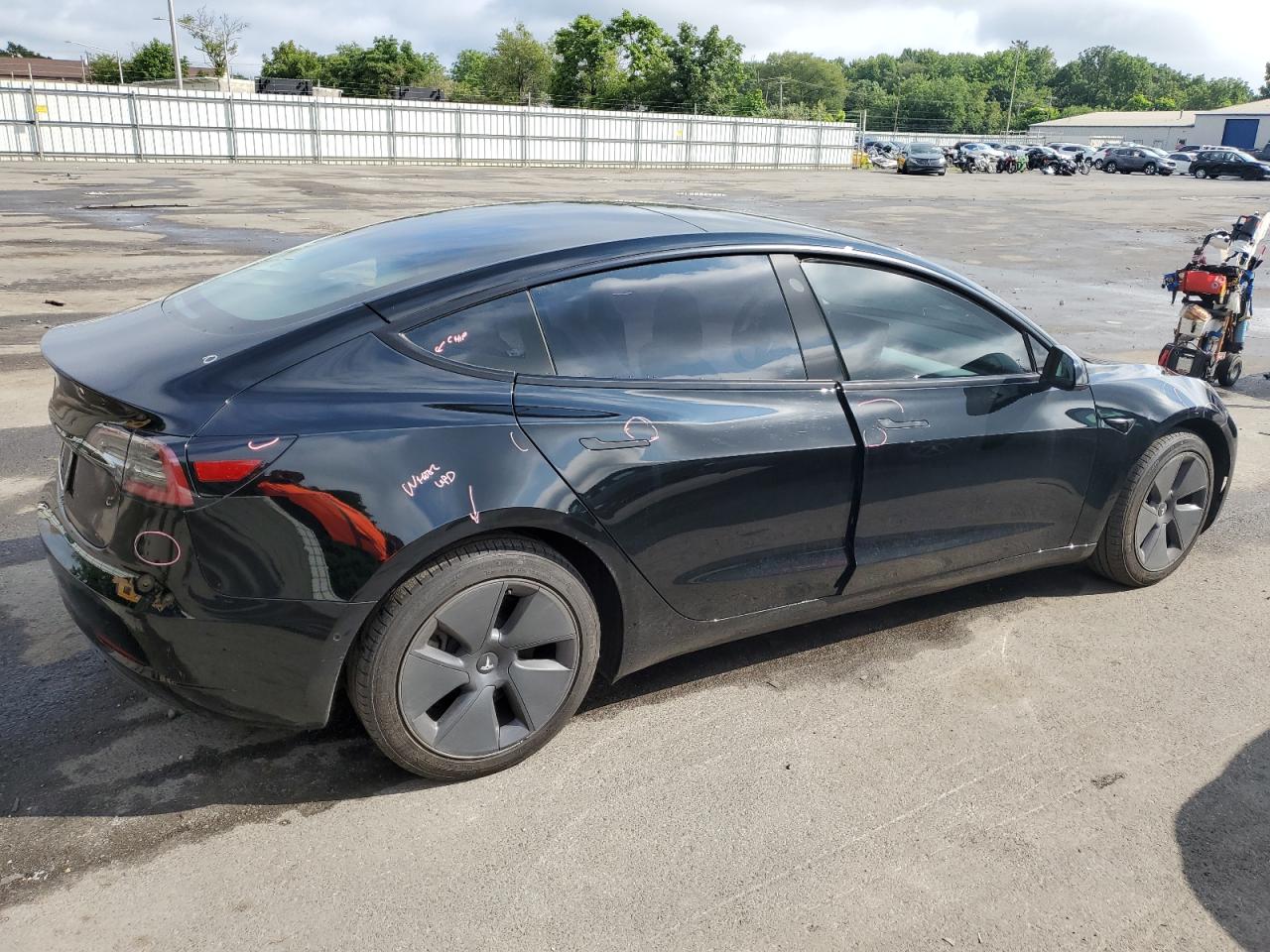 2022 TESLA MODEL 3  VIN:5YJ3E1EA4NF170294
