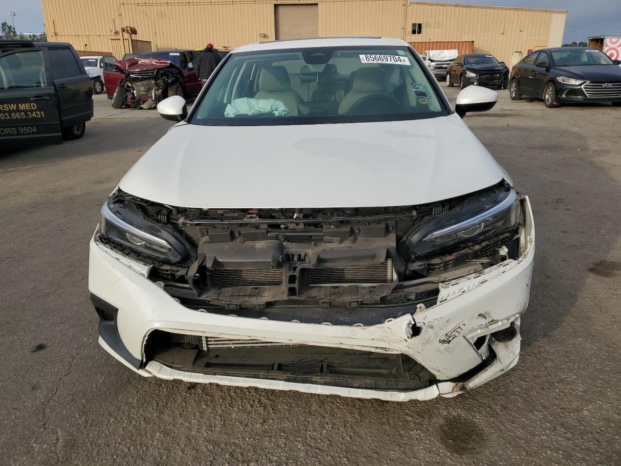 2022 HONDA CIVIC EX VIN:2HGFE1F76NH319719